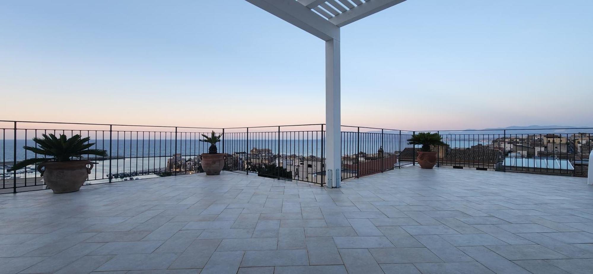 Apartament Palazzo Del Golfo Penthouse Castellammare del Golfo Zewnętrze zdjęcie