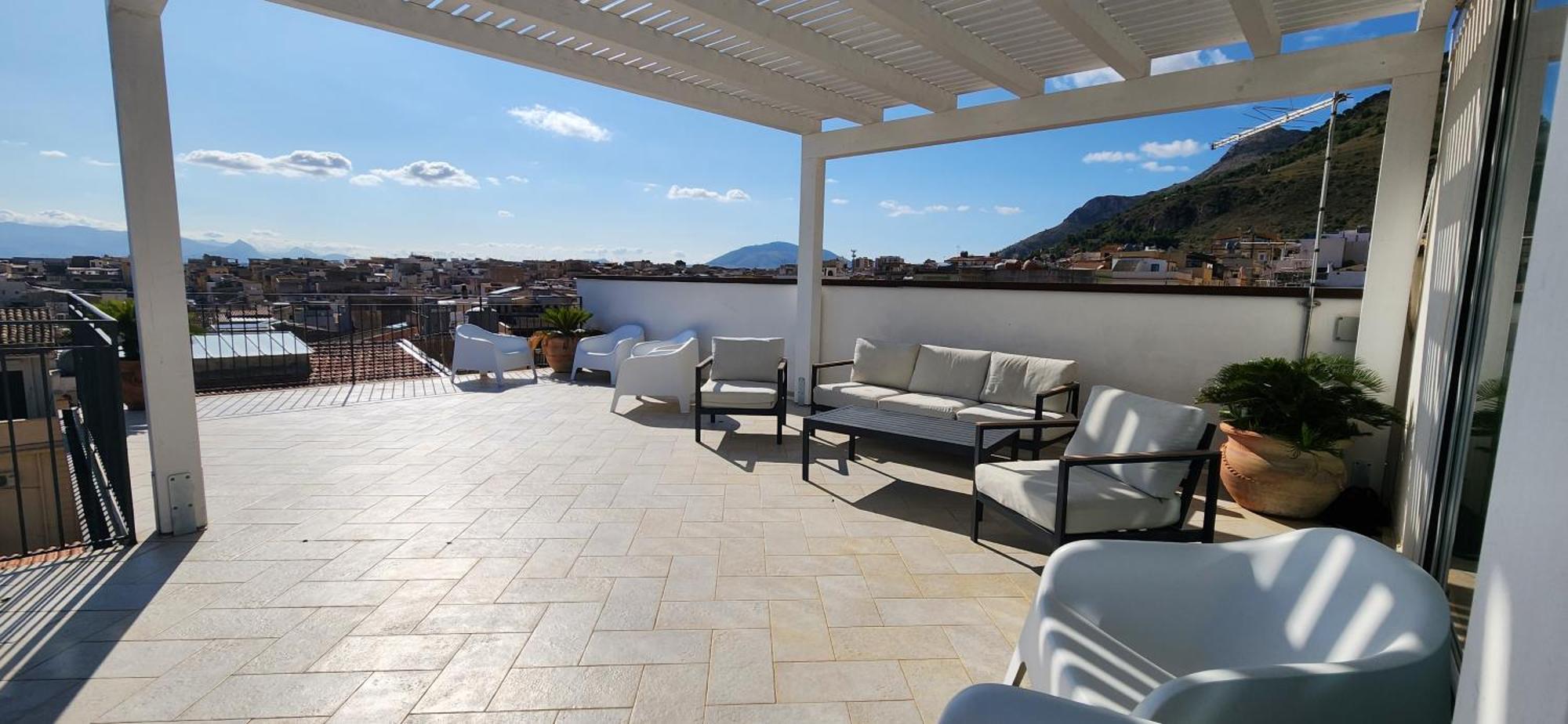 Apartament Palazzo Del Golfo Penthouse Castellammare del Golfo Zewnętrze zdjęcie